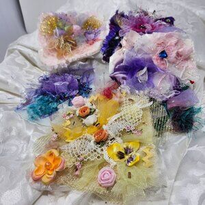 5 total 7 inches approximate hand made clusters perfect for journaling or crafts